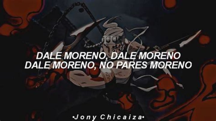 Dale moreno lyrics