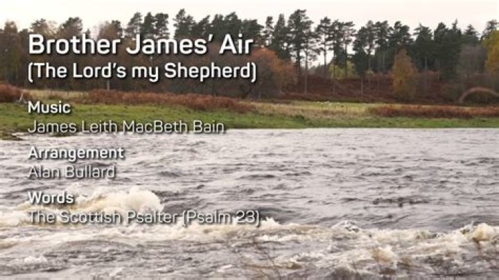 Mormon tabernacle choir brother james air lyrics